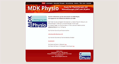 Desktop Screenshot of mdk-physio.info